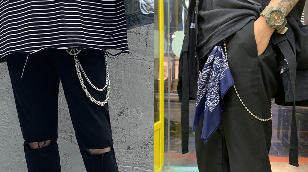 How To Wear A Jeans Chain?