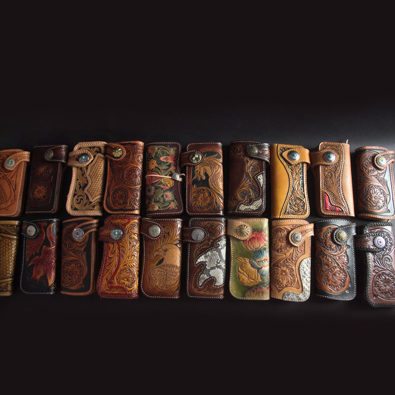 Carry Style in Your Pocket: Handcrafted Tooled Leather Wallets for Every Taste