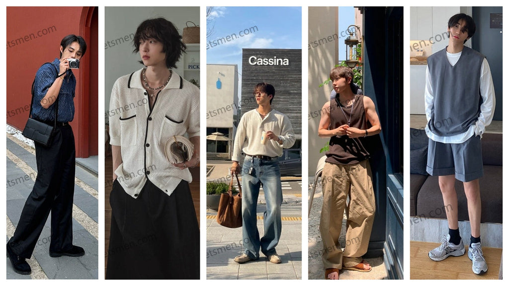 10 Stylish Korean Men Summer Fashion Looks for 2026 | korean fashion men, korean men summer fashion, korean street fashion men