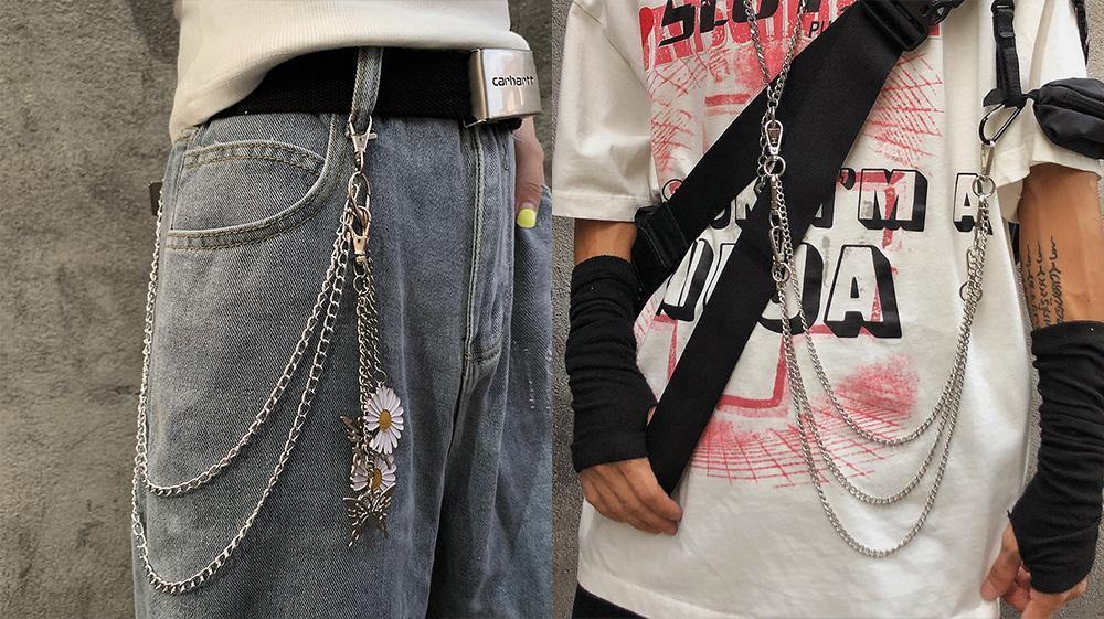 How to Wear A Wallet Chain in 5 Ways - iwalletsmen