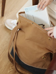 Mens Canvas Large Stachel Side Bags Canvas Messenger Bags Canvas Shoulder Bag for Women