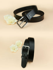 Genuine Leather Black Fashion Belt Formal Leather Belt Casual Belt for Men