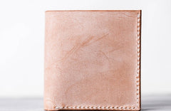 Handmade Vintage Leather Men Small Wallet Bifold Wallet for Men - iwalletsmen