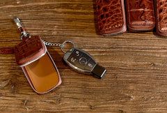Handmade Leather Mens Cool Car Key Wallet Car Key Holder Car Key Case for Men
