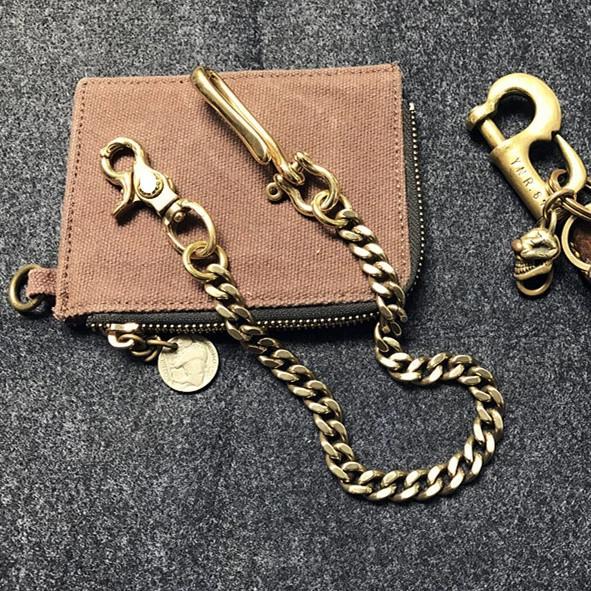 小物 Junky Jaguar wallet chain brass Brass_Pure_Copper_Pants_Chain_