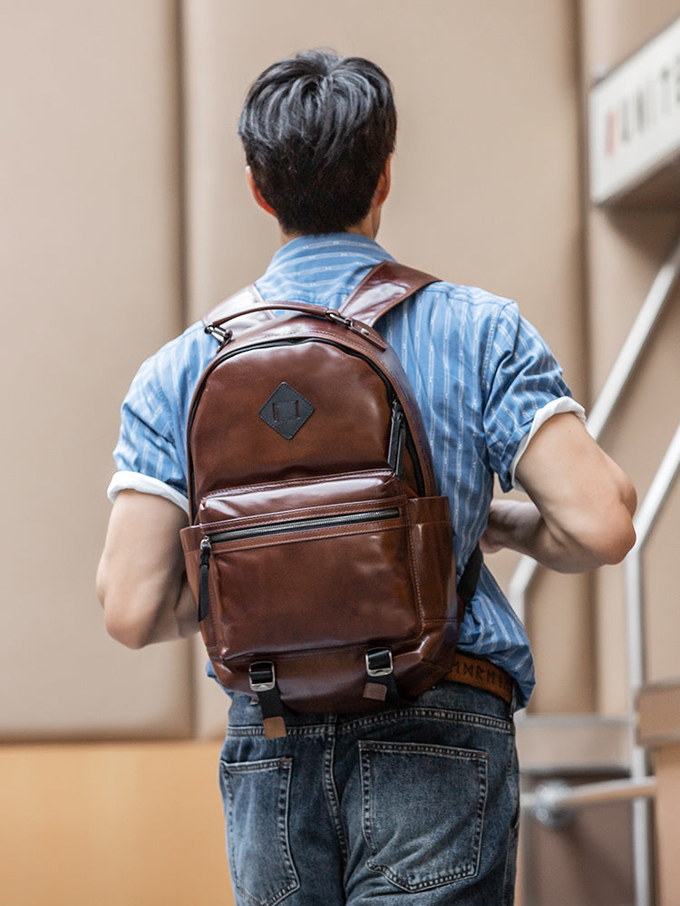 Are Leather Backpacks Good For Rain?