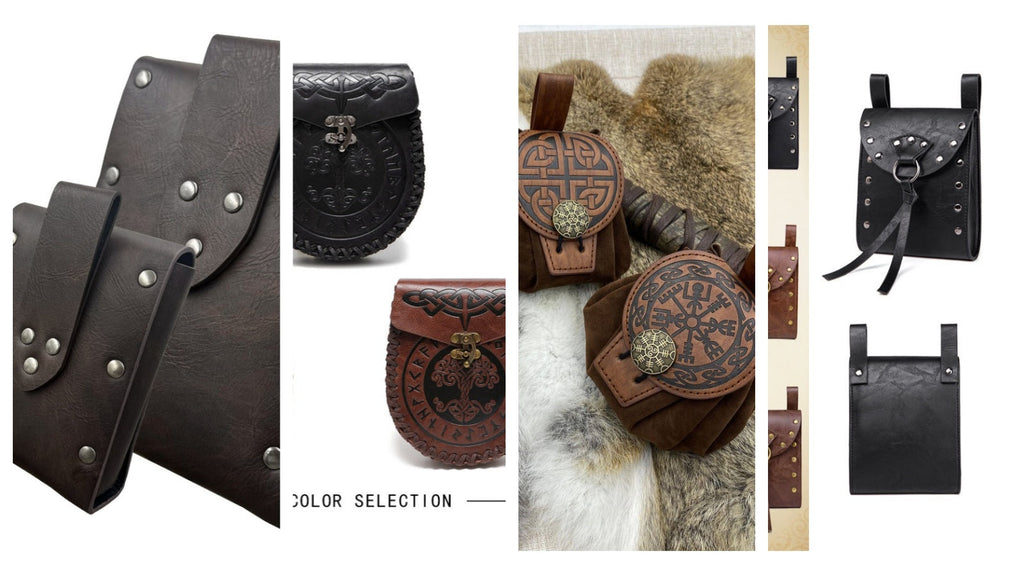 32 Artisan 18th Century Belt Pouches for LARP Renaissance Fairs Historical Cosplay 2026
