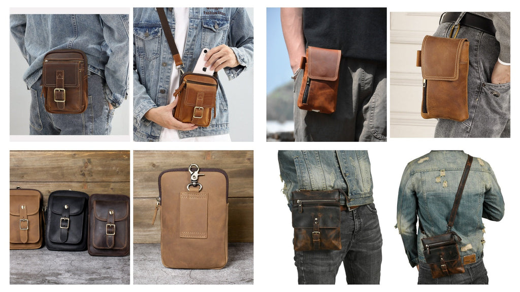 28 EDC Leather Belt Pouch Solutions for Everyday Carry