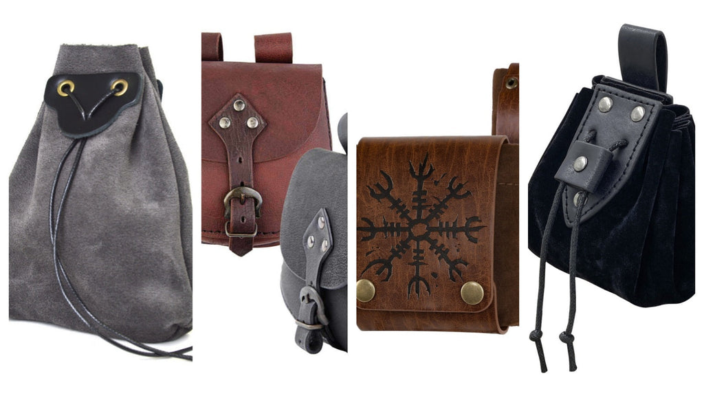 32 Handcrafted 18th Century Belt Pouches for LARP Renaissance Fairs Historical Cosplay 2026