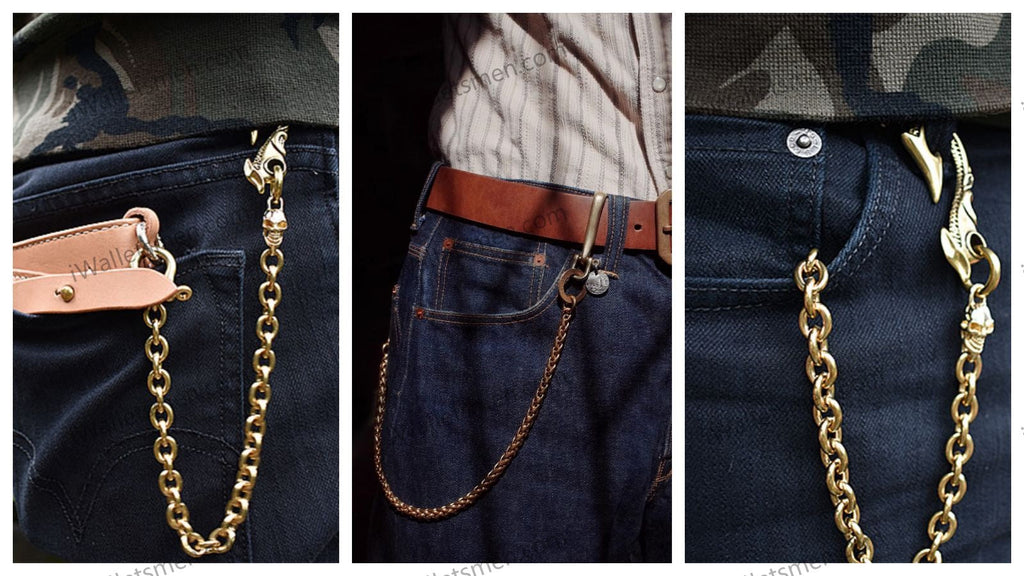 How to Wear A Wallet Chain in 5 Ways