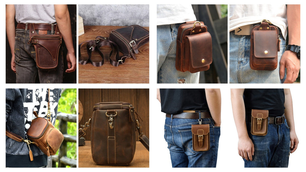 35 EDC Leather Belt Pouch Picks for Everyday Carry