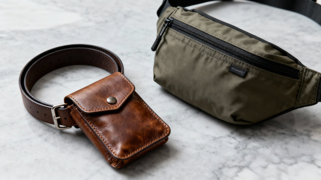 Leather Belt Pouch vs. Nylon Waist Pack: Which One Fits Your Everyday Carry?