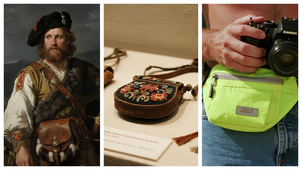 The History of the Belt Pouch: From Ancient Hebao and Scottish Sporans to Today’s Urban Leather Bags