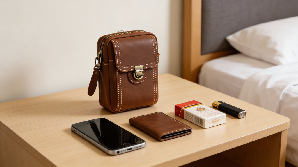 Stop Overstuffing Your Pockets: Why a Leather Belt Pouch Is the Better Everyday Carry for Men