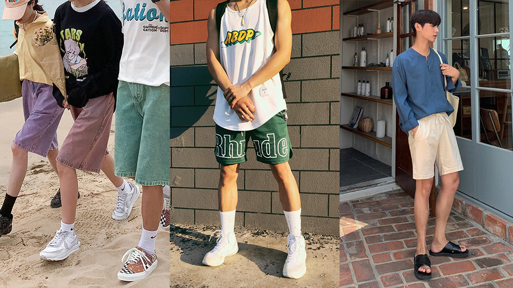 Korean Men's Summer Style: Rocking Shorts with Confidence