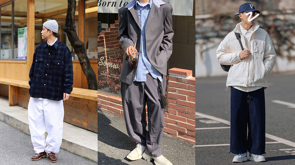 20 Korean Fashion Outfit Ideas With Baggy Pants For Men 2022 | Style Baggy Pants | Korean Mens Winter Fashion