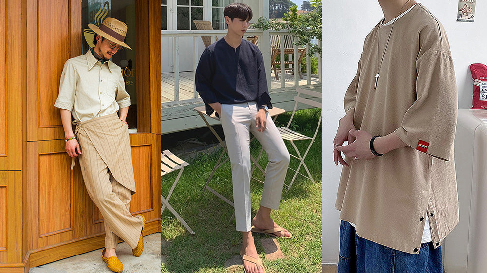 How to Style A Linen Shirt Like Korean Men in this Summer | Korean Men Style Guide | Korean Mens Summer Fashion |
