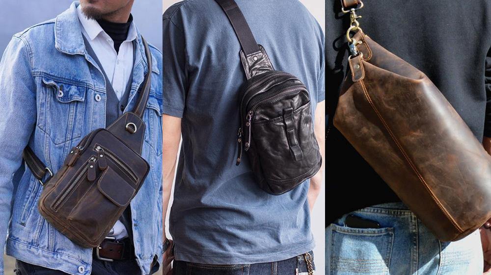 Top 20 Leather Sling Bags for Men 2021 - iwalletsmen