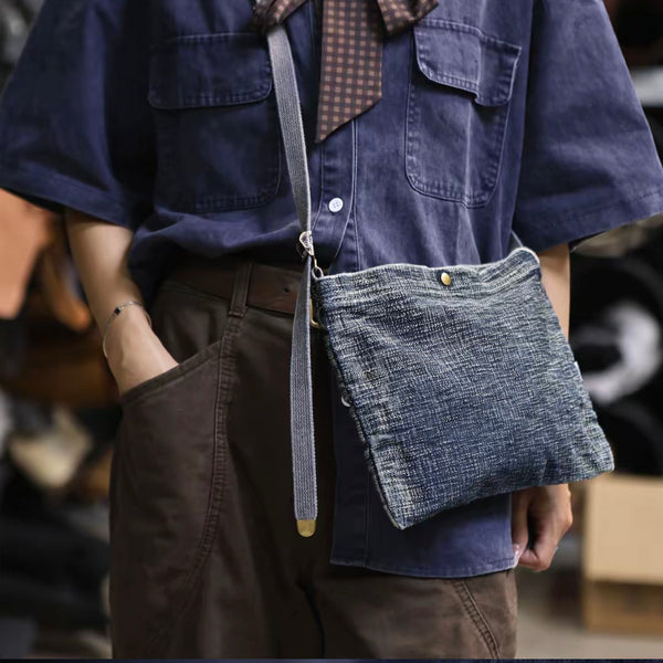 Small Messnger Bag Womens Jeans Shoulder Bag - Feltify