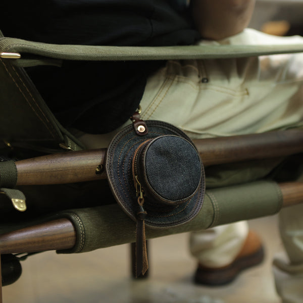 Denim Cowboy Hat Belt Pouch Denim Waist Bag for Men Jean Belt Pouch - Feltify