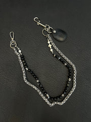 Black Ball Pants Chain Ball Wallet Chain 