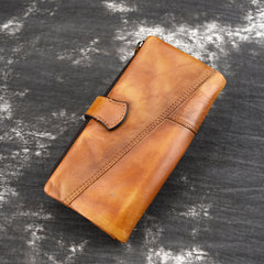 Leather Wallet with Buckle for Men - iwalletsmen