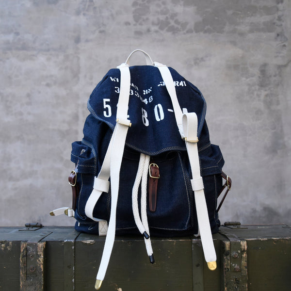 Blue Jean Backpack Mens Huge Backpack 