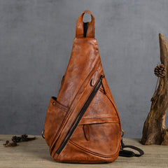 Leather Backpack Crossbody Convertible - iwalletsmen