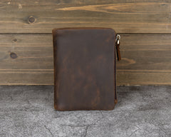 Mens Wallet with Coin Purse Billfold Leather Billfold with Coin Pocket - iwalletsmen