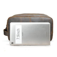 Double Zipper Toiletry Bag for Men - iwalletsmen