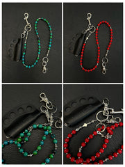 Green Ball Wallet Chain 