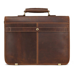 Minimalist Leather Briefcase for Men - iwalletsmen