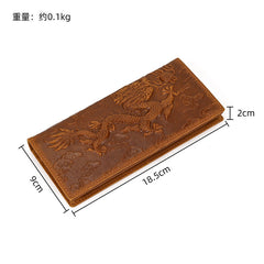 Chinese Dragon Leather Wallet for Men - iwalletsmen