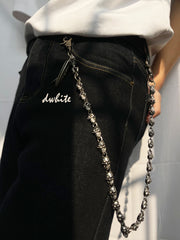 Long Wallet Skull Chain Skull Chain for Wallet - iChainWallets