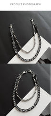 Double Link Wallet Chain for Men 