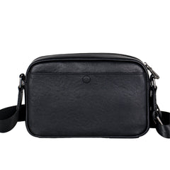 Soft Leather Crossbody Bag Black 
