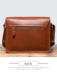 Brown Leather Satchels for Men 