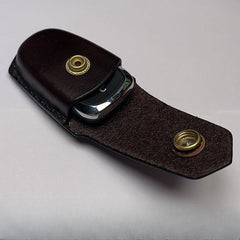 Chevrolet Leather Case For Key Fob with Belt Loop Handmade Leather Chevrolet Key Fob Cover