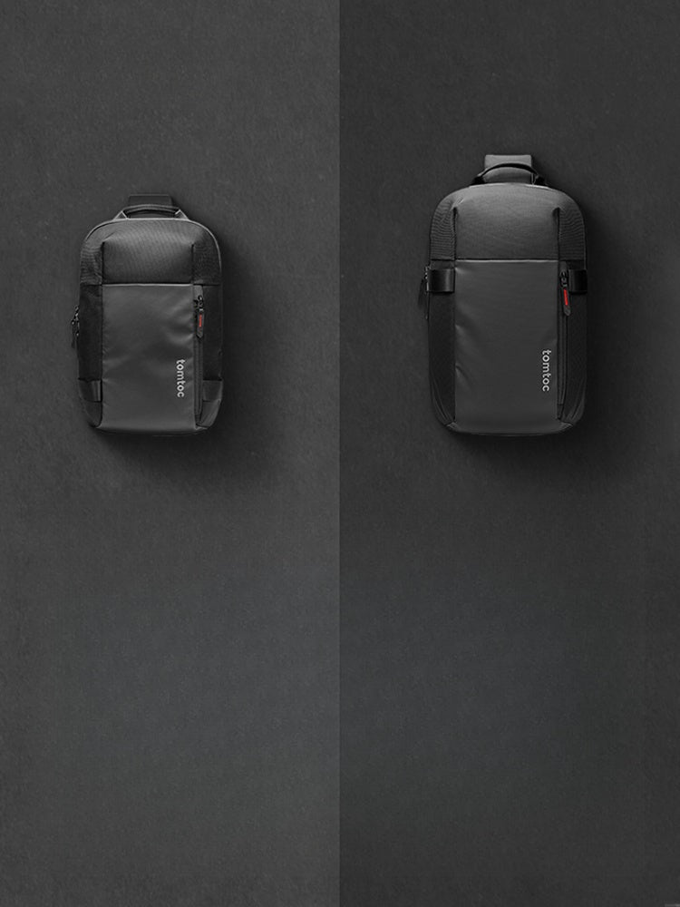 best single strap laptop backpack Cool One Strap Backpack 14'' Laptop Large Sling Bag For Men 9L Best Sp – iwalletsmen