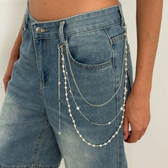 Star Beaded Wallet Chain for Women - iChainWallets