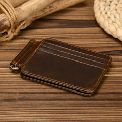 Black Bifold Wallet with Money Clip - Flat Lay View - iwalletsmen