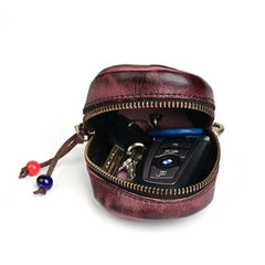  Leather Belt Key Ring Holder for Men 