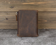 Mens Wallet with Coin Purse Billfold Leather Billfold with Coin Pocket - iwalletsmen