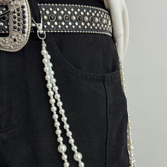 Double Wallet Chain Beaded Wallet Chain for Women - iChainWallets