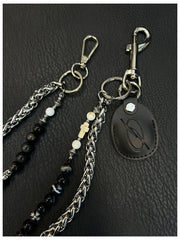Chain Long Bead Wallet Chain - iChainWallets