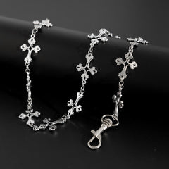Mens Cross Biker Wallet Chain - iChainWallets