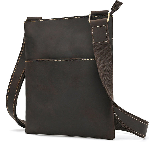 Leather Cross body Bags for Men Leather Cross Body Bag - iwalletsmen
