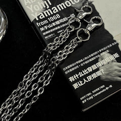 Double Link Wallet Chain for Men Long Wallet Chain - iChainWallets