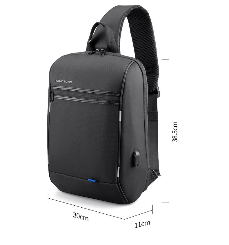 Oxford Fabric Waterproof Sling Bag