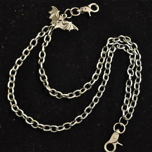Bat Wallet Chain Cool Double Wallet Chain Chain Wallet Chain Biker Wallet Chain Bat Pant Chains